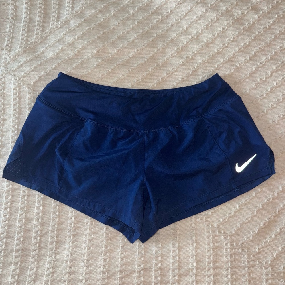Nike Dri-FIT Women's Running Shorts, Size M, Midnight Navy